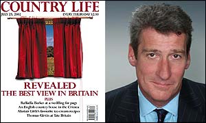 Country Life magazine and Jeremy Paxman