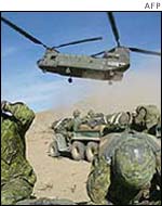 US troops in operation against al-Qaeda around Khost