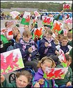 Welsh medium schools are popular