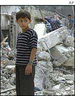Palestinian boy