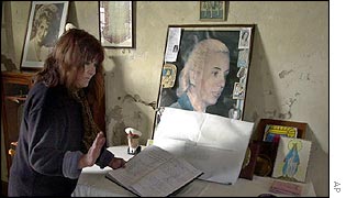 The house where Eva Peron was born