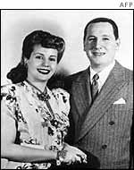 Eva and Juan Peron in the 1940s