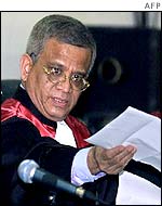 Presiding Judge Amiruddin Zakaria