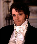 Colin Firth as Darcy in an adaptation of Jane Austens Pride and Prejudice