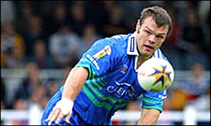 Saints star Keiron Cunningham 