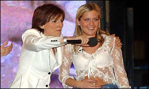 Davina McCall and Kate Lawler