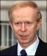 Trade Minister Sir Reg Empey