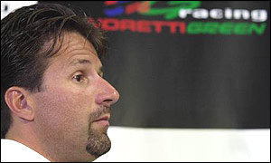 Michael Andretti announces that he has become a team owner