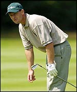 Mark Roe agonises over an approach 