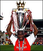 Arsenal defender Sol Campbell