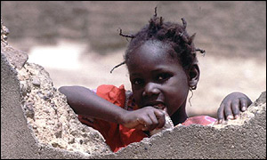 Young child in Mali 