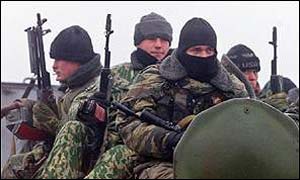 Russian soldiers in Chechnya