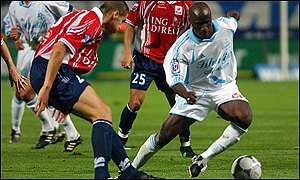 Ibrahim Bakayoko in action against Lille
