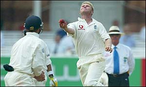 Anil Kumble & Matthew Hoggard