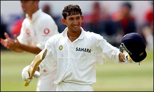 Agarkar scored his debut ton at Lord's