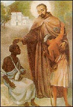 Painting of Pedro Betancur