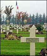 Graves at the Somme