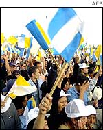 Congregation members