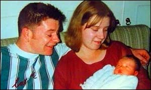 Metcalfe with Maureen Lockerbie and Dylan