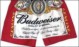 Budweiser shorts