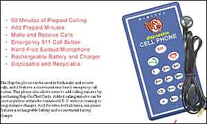 Disposable phone