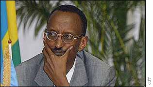 Rwandan President Paul Kagame
