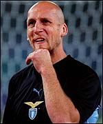 Jaap Stam moved from manchester United to Lazio