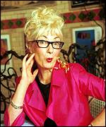 Comedienne Jenny Eclair 