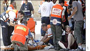 Bomb victims at Hebrew University