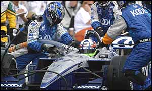 Dario Franchitti on course for victory in Vancouver on Sunday