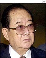 North Korean Foreign Minister Paek Nam-sun