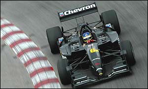 Cristiano da Matta in action at Vancouver