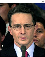 President Alvaro Uribe