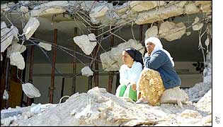 Palestinian women in Jenin