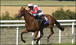 Mick Kinane wins the Goodwood Cup on Jardines lookout
