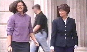 Samantha Richards and her mother