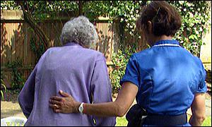 Care home residents with nurse