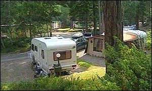 Caravan park