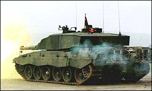 Vickers Challenger tank