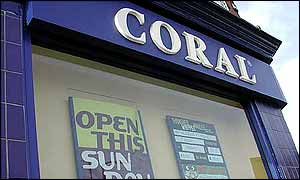 Coral betting shop