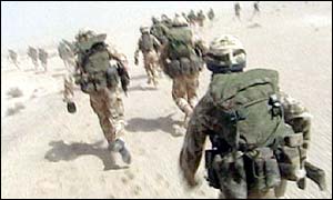 British troops in Oman