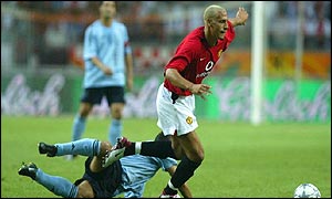 United defender Rio Ferdinand