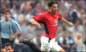 Dutch striker Ruud van Nistlerooy couldn't find the net in Holland