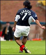 Dundee's Fabian Caballero