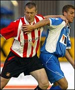 Sunderland striker Kevin Kyle