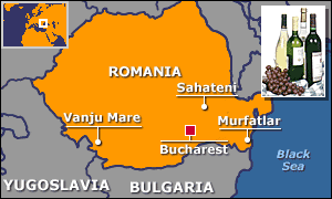 Map of Romania