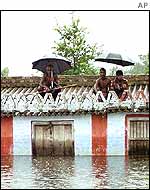 Floods have affected two states