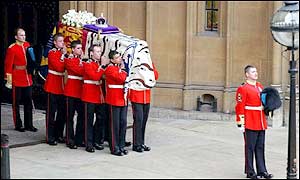 Queen Mother's funeral bearer party