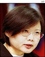 Chairwoman of Taiwan's Mainland Affairs Council, Tsai Ing-wen