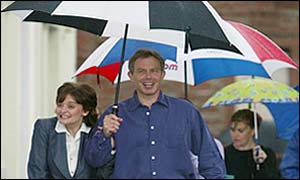 Tony Blair in Cumbria
